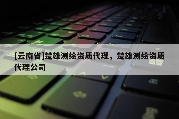 [云南省]楚雄測(cè)繪資質(zhì)代理，楚雄測(cè)繪資質(zhì)代理公司